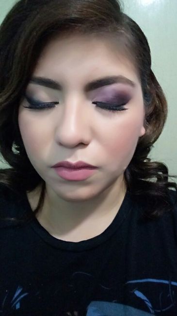  Mi prueba de maquillaje 💀💄 - 7