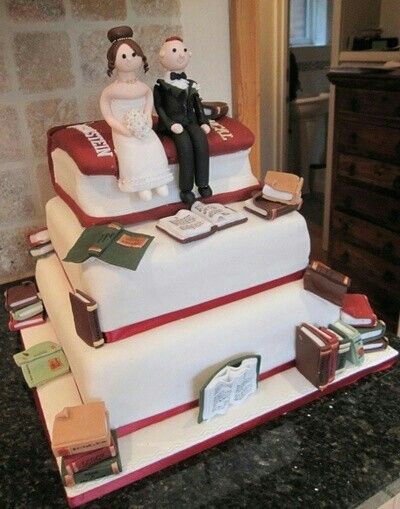  Boda con detalles de libros - 3