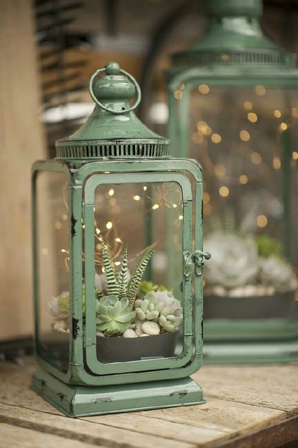  Decoracion con terrarios 💚 - 13