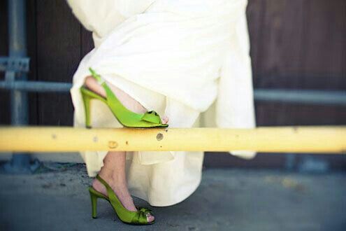  Zapatos verdes para la boda  💚 - 9