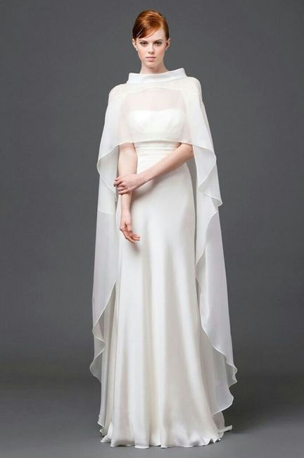  Vestidos con capa 💚 - 2