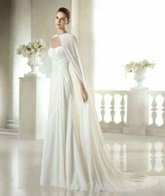  Vestidos con capa 💚 - 7
