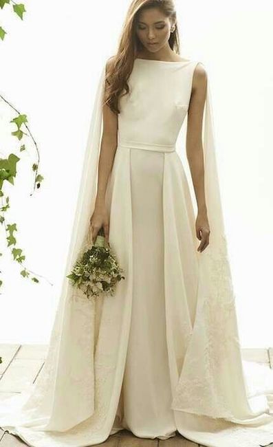  Vestidos con capa 💚 - 8