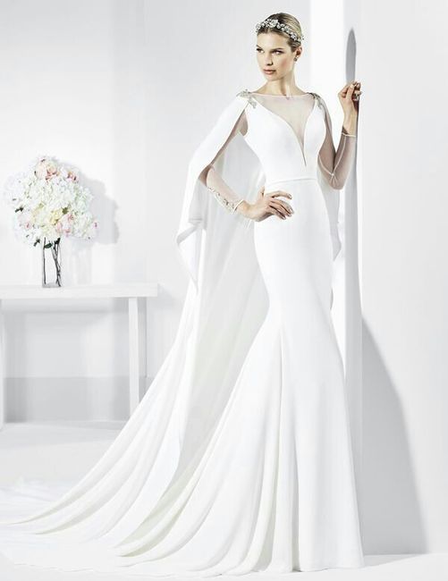  Vestidos con capa 💚 - 9