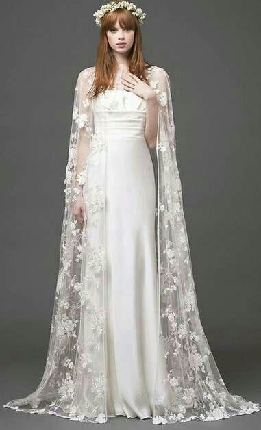  Vestidos con capa 💚 - 15