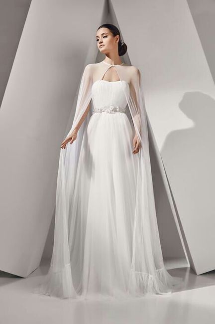  Vestidos con capa 💚 - 18