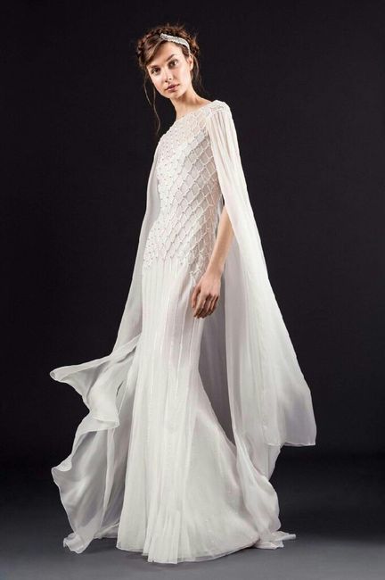  Vestidos con capa 💚 - 21