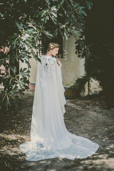  Vestidos con capa 💚 - 28