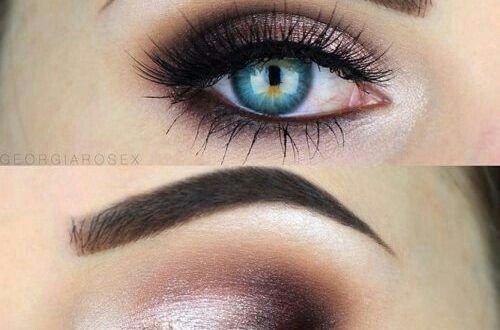 Maquillaje ojos azules 3