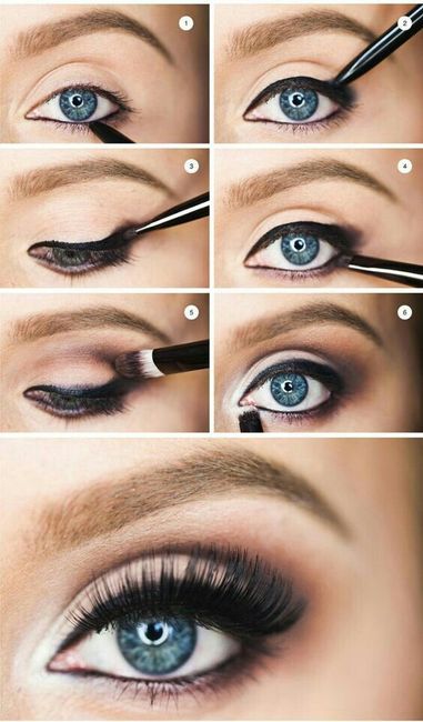 Maquillaje ojos azules 9
