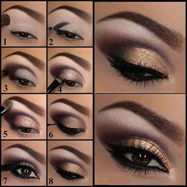  Maquillaje ojos marrón - 8