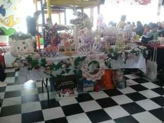 Mesa de dulces comunion