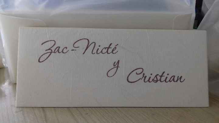  Ya tengo las invitaciones ♡ - 2