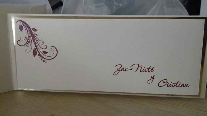  Ya tengo las invitaciones ♡ - 4