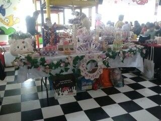 Mesa de dulces comunion
