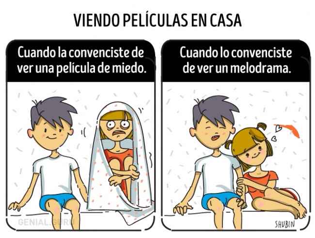 14 ilustraciones que retratan la vida de una pareja típica - 4