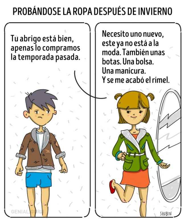 14 ilustraciones que retratan la vida de una pareja típica - 8