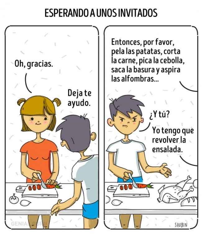 14 ilustraciones que retratan la vida de una pareja típica - 9