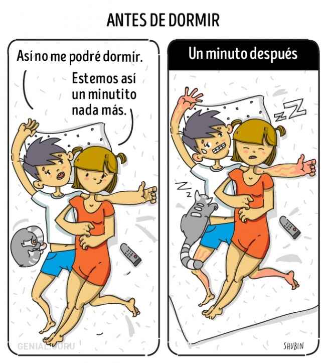 14 ilustraciones que retratan la vida de una pareja típica - 13