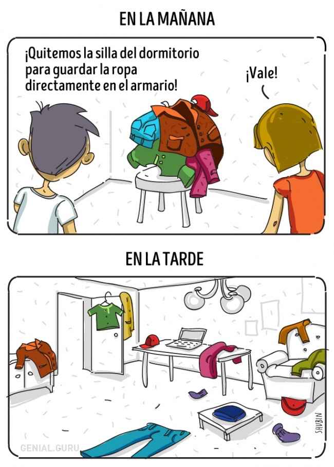 14 ilustraciones que retratan la vida de una pareja típica - 14