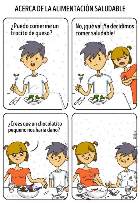 14 ilustraciones que retratan la vida de una pareja típica - 6