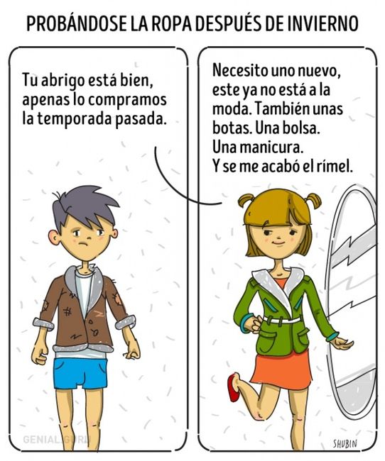 14 ilustraciones que retratan la vida de una pareja típica - 8
