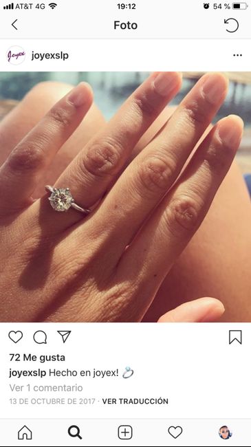 Si hubieras podido elegir el anillo de compromiso.. - 1