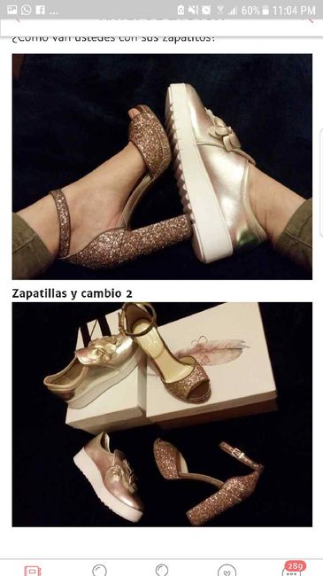 Zapatillas de novia... otro dilema jajaja - 1