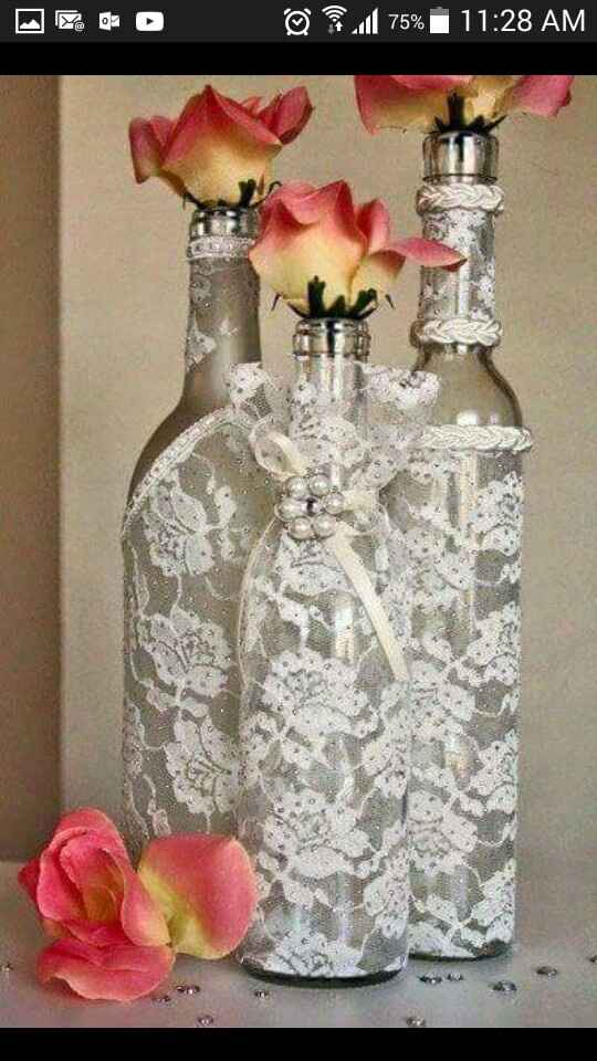 Botellas decoradas!! - 1