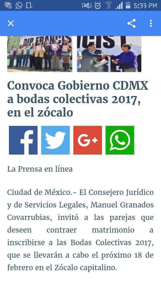 Bodas colectivas... - 1