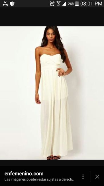 Que vestido usar  para la boda del civil ? - 1