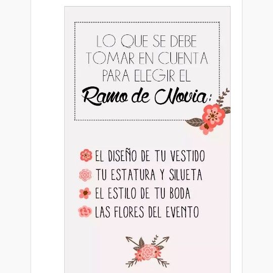 Como elegir el ramo! ?? - 1