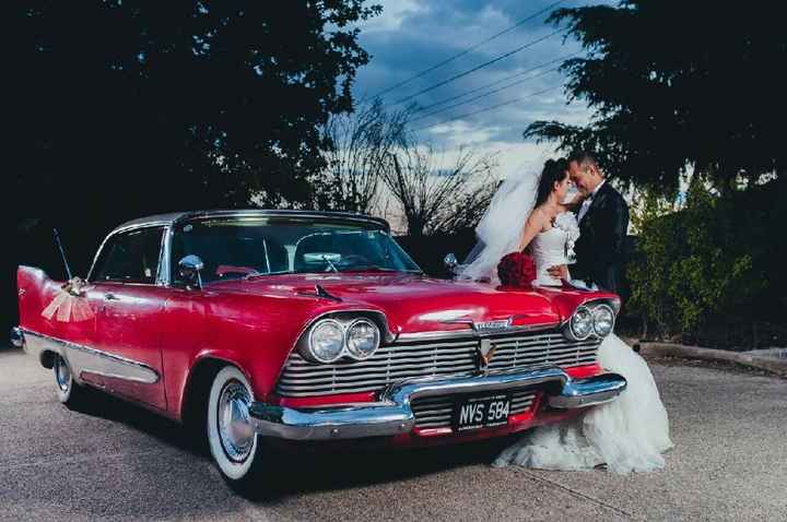  Carro de la novia.. detalle de último momento - 1