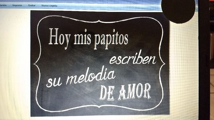  Letrerito!!! 👰🤵💒 - 1