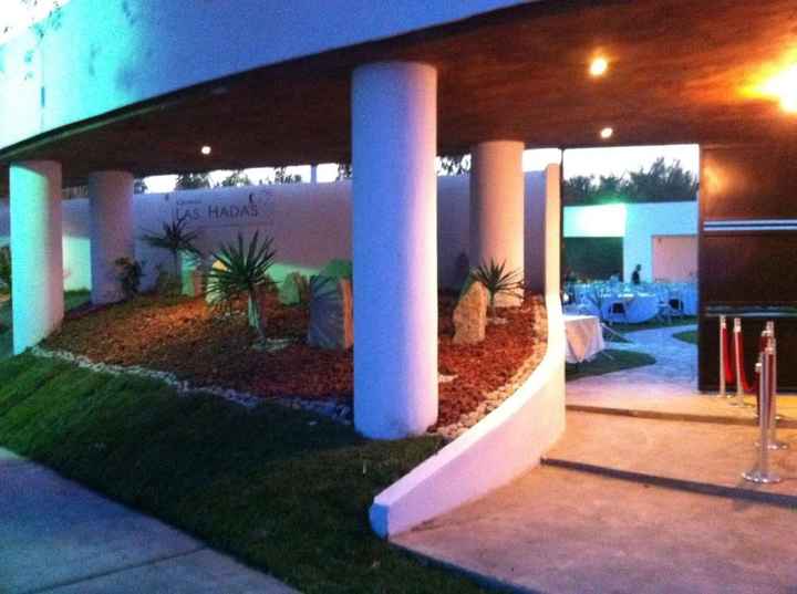 Les presento el lugar de mi recepcion - 1