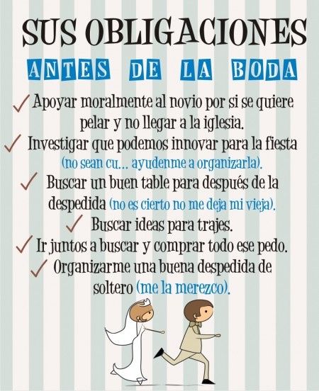 Invitación para bestman