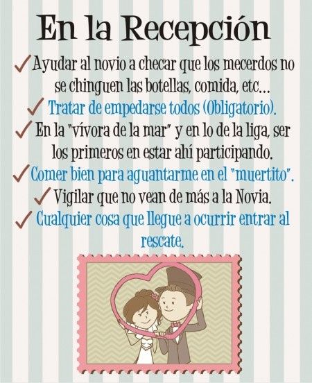 Invitación para bestman