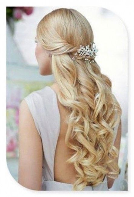 lindo peinado y tocado