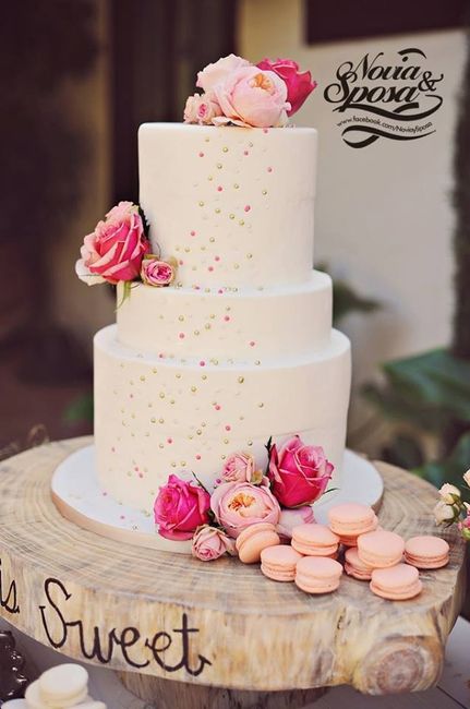 Pastel & macarrons