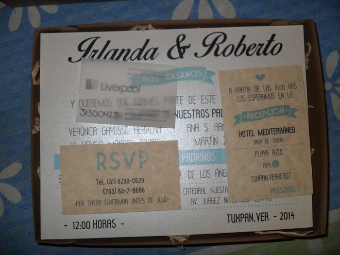 Invitaciones listas!