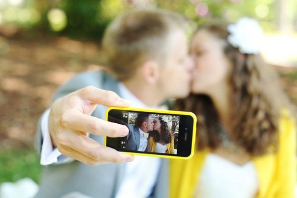 beso selfie