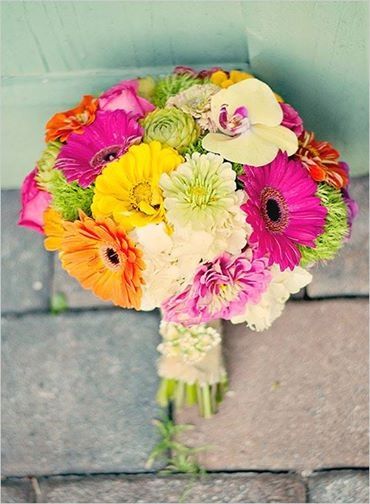 bouquet colorido