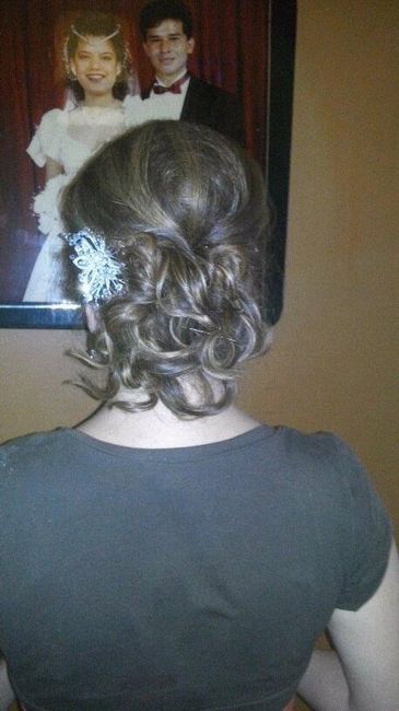 prueba de maquillaje y peinado
