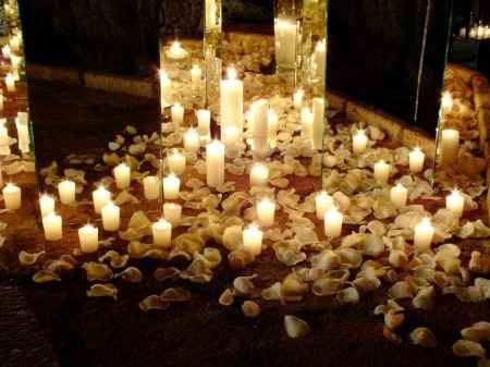 Velas super romantico