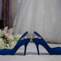 zapatos azules