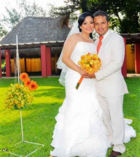En el jardín