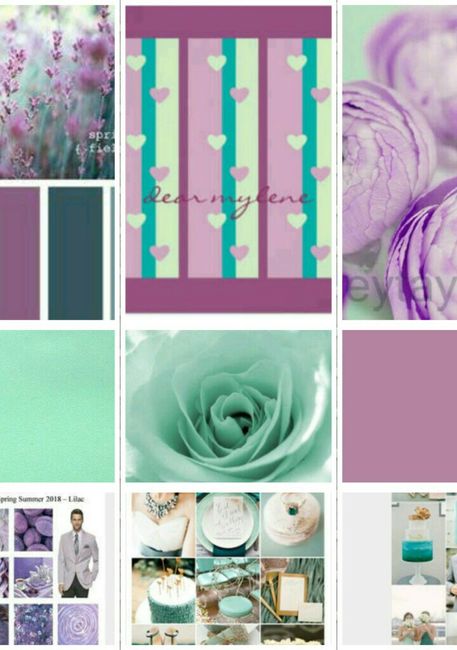 Colores para la boda lila y rojo?? - 1