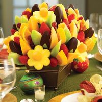 Imagina que delicioso... tu centro de mesa se come! 