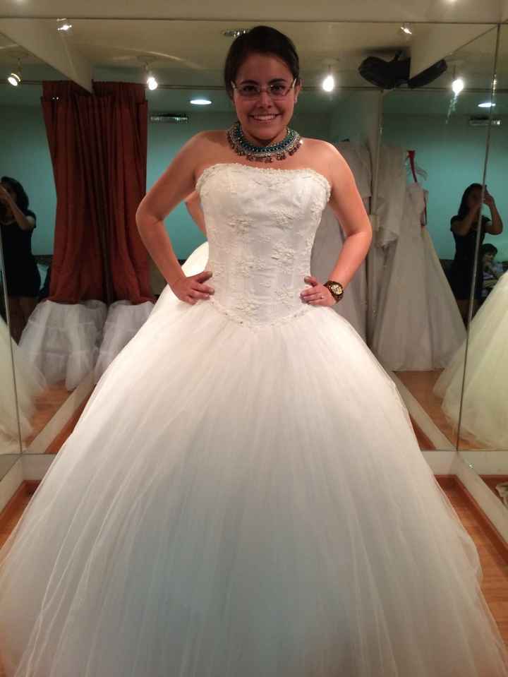 Mi vestido!