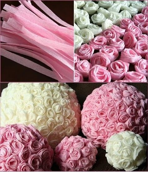 Rosas de papel crepe -1